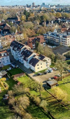 Vermietete attraktive 3-Zimmer-Wohnung mit Balkon und EBK in Bremen Grundriss Whg. 21