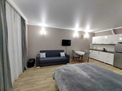 Moderne und stilvolle 1-Zimmer-Wohnung mit hochwertiger Ausstattung und offener Wohnküche in München