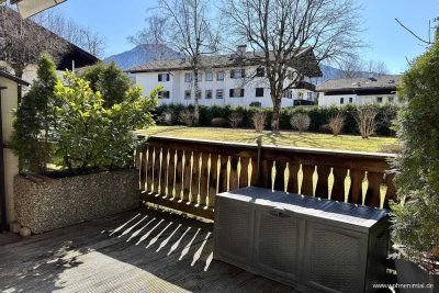 Kreuth-Weissach,  2-Zimmer-Erdgeschosswohnung mit sonniger Terrasse