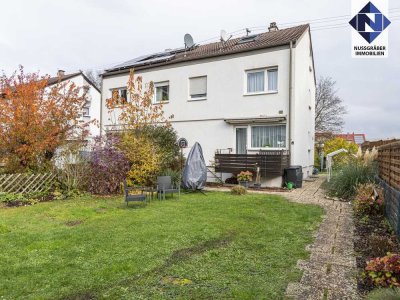 Gemütliche, gepflegte Doppelhaushälfte mit schönem Garten