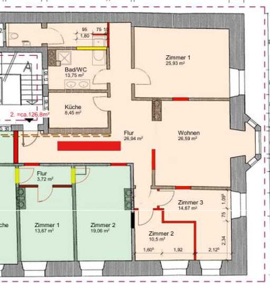 Erstbezug nach Sanierung mit EBK: Exklusive 4,5-Raum-Wohnung mit geh. Innenausstattung in Lindau