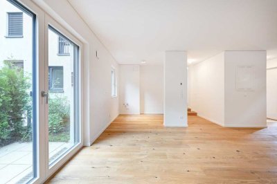 Moderne 2-Zimmerwohnung mit eigenem Eingang und Terrasse an der Isar!