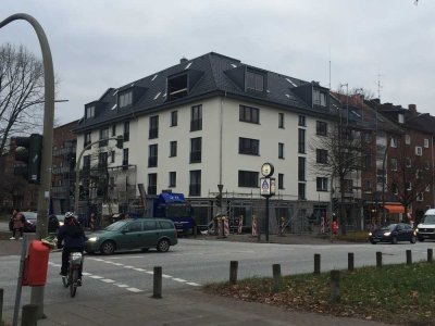 Exklusive Maisonette Wohnung mit zwei Balkonen und Einbauküche in Hamburg Barmbek-Süd