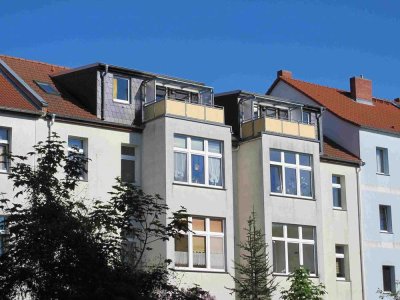 **helle 2-Raum Dachgeschosswohnung**Balkon, Dessau-Nord