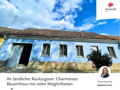 Historisches Bauernhaus mit großem Grundstück – Naturnahes Wohnen in Stronsdorf