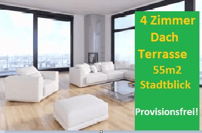 4 Zimmer Dach-Terrassenwohnung ,Stadtblicklage,Feel happy.Und jetzt noch rasch die befristete Baustartpreisvergünstigung kassieren!