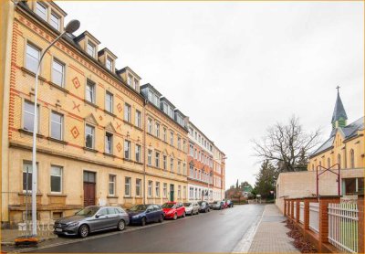 Radeberg Nähe Brauerei - ruhig und hell wohnen im Dachgeschoss.