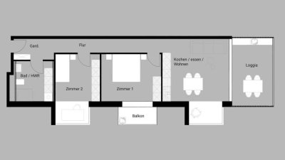 HOCHWERTIGE WOHNUNG MIT BEEINDRUCKENDER SEESICHT  "reserviert"