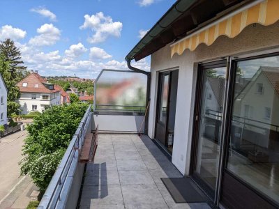 Vermietete helle Wohnung mit großem Balkon in ruhiger Wohnlage von privat in Heilbronn Sontheim