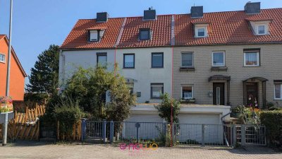 Sehnsuchtsort Wernigerode: Gemütliches Reihenmittelhaus mit Kaminofen und idyllischem Garten