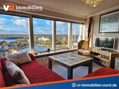 Besonderes Wohnerlebnis - Möblierte 2-Zimmer-Wohnung mit Panoramablick im Wikingturm Schleswig