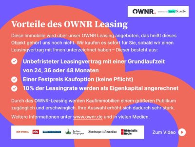 OWNR: Einziehen und Wohlfühlen – Renoviert und mit Küche!  Hereinspaziert: familiengerechte 4,5