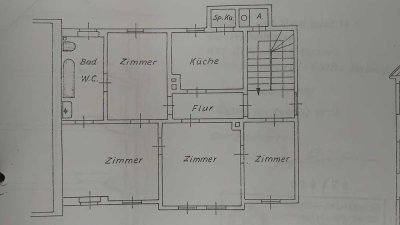 Schöne und vollständig renovierte 4-Raum-Wohnung in Gotha