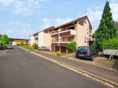 4-Zimmer Maisonette-Wohnung mit Garage und Balkon in zentraler Lage von Marktheidenfeld