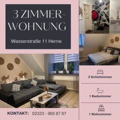 Gemütliche Dachgeschoss-Wohnung in einem gepflegtem Haus