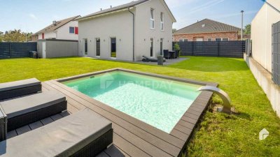 Exklusives Wohnen: Ihr Traumhaus mit Pool, Sauna und High-End-Ausstattung