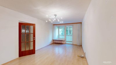 3-Zimmer-Erdgeschosswohnung mit Loggia und exzellenter Anbindung in ruhiger Lage