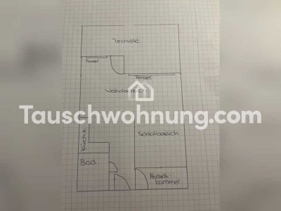 Tauschwohnung: Gemütliche 1 Zimmer Wohnung in Rudow mit Terrasse