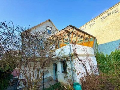 *** 1-2 Familienhaus mit Garten, Hof, Garage   provisionsfrei in Reinheim / Ueberau zu verkaufen***