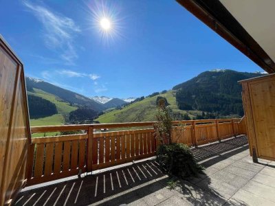 Wohnung in Saalbach-Hinterglemm mit einzigartiger Aussicht