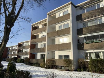 Gepflegte 2-Raum-Wohnung mit Balkon und Einbauküche in Norderstedt