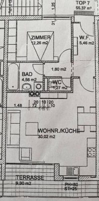 Voll möblierte 2-Zimmer-Wohnung mit Balkon in Landeck