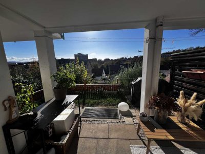 Schöne 2-Zimmer-Wohnung mit Terrasse und EBK in Tübingen