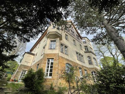 NEU - Exzellente Elbhanglage mit Blick über Dresden