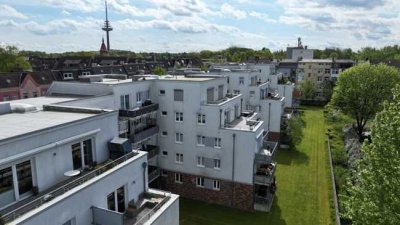 Sehr gepflegtes Penthouse mit Balkon in einem modernen MFH, vermietet.