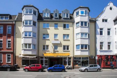 1 Zi-CITY-Wohnung im Zentrum von Moers 3. OG, mit Aufzug, EBK ohne Balkon - wird neu renoviert!