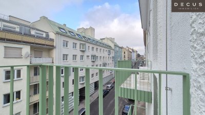 | 3. STOCK | WESTSEITE | BALKON FÜR 2 | 1 ZIMMERWOHNUNG