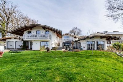 Villa im Chalet Stil mit SPA Bereich und neuerster energetischer Technik in Traumlage