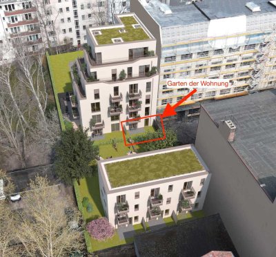 Privater Garten & Südausrichtung im ruhigen Innenhof - Helle Erdgeschosswohnung im Herzen Kreuzbergs