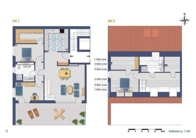 Traumhafte Penthouse-Galerie-Wohnung im Neubau