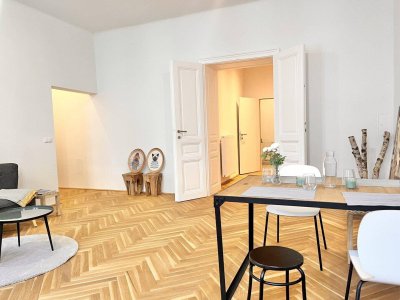 Erstbezug nach Generalsanierung: Elegante 3-Zimmer Altbau Wohnung (nähe Alte Donau)