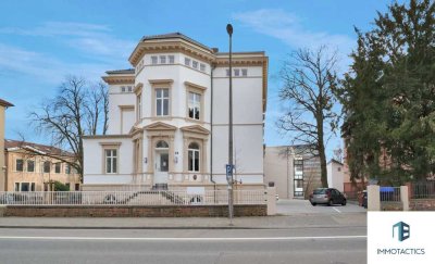 Exklusive Erdgeschosswohnung in historischer Villa mit schönem Ausblick auf die Nahe