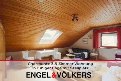 Charmante 3,5-Zimmer Wohnung in ruhiger Lage mit Stellplatz