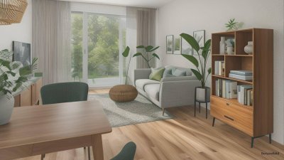 Aktionspreis bis Baustart - Optimal aufgeteilte 2 Zimmer Anlegerwohnung mit Balkon