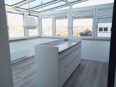 Schickes 4,5 Zi. Penthouse in Stg. Wangen. Außergewöhnlich!