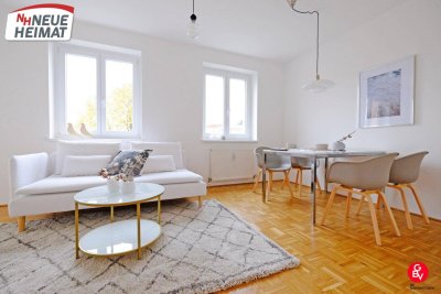 3-ZIMMER-WOHNUNG MIT GERÄUMIGER, SCHÖNER LOGGIA IN KIRCHDORF!