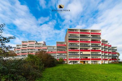 Gemütliche 1-Zimmer-Wohnung mit Balkon und Aussicht in Starzach