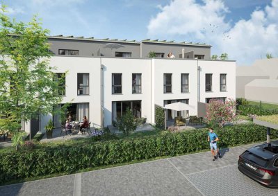 Projektiert: Reihenmittelhaus in Rheinzabern mit traumhafter Dachterrasse