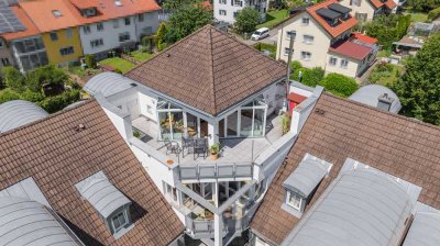 Hoch hinaus in Wangen – Einzigartige Wohnung mit Dachterrasse und Panoramaausblick!