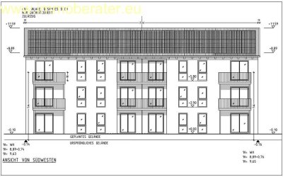 4-Zi-EG-Neubauwohnung projektert / modern erstellt in bester Qualität / KfW-40 QNG Qualitätssiegel-