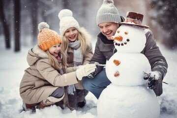 WINTERZEIT ist SCHNEEMANNZEIT... im eigenen Garten mit der Familie den Winter genießen! EFH inkl. Ba