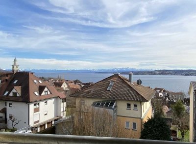 Top Lage - mit unverbaubarer See- und Bergsicht - ruhig Wohnen, 3 Zimmer-Maisonettewohnung