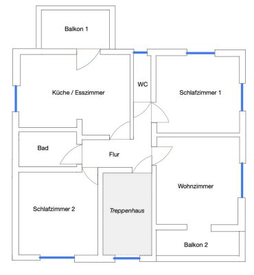 **Helle, frisch renovierte Wohnung - ideal für Familien**