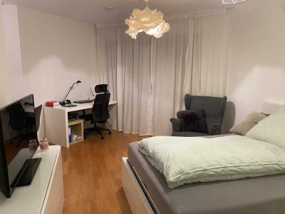 Freundliche 1-Zimmer-EG-Wohnung mit Balkon in Mainz-Kastel