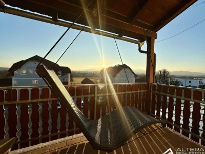 Lichtdurchflutete Maisonette in Lieboch!! Wohnkomfort mit Südblick, Balkon und Carport!!