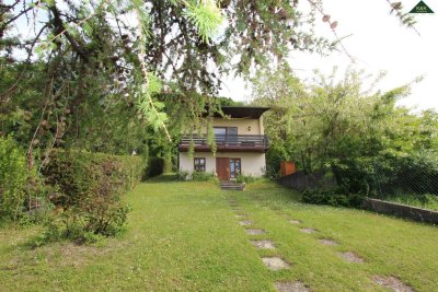 PROVISIONSFREI - FERNBLICK - ZIEGELMASSIVHAUS MIT GARTENHAUS